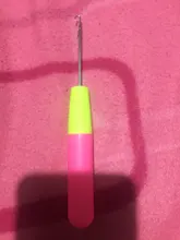 Alileader Crochet aguja de gancho de pelo aguja de tejer para trenzas de punto y ganchillo agujas para Jumbo trenzado giro 1 unids/lote