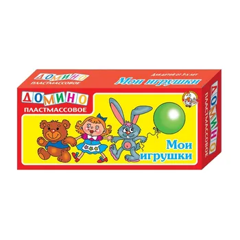 

Domino plastic "my toys"