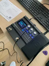 FLAMMA-procesador de Pedal de guitarra FX100, con efectos múltiples, pedal de expresión de modelado 80s Looper 55 Amp, 151 presets, 200