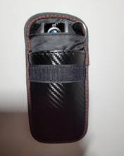 Caja bloqueadora de señal de llave de coche, Faraday Cage Fob Pouch, bolsa de bloqueo RFID sin llave