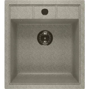 

Kitchen sink mixline ml-gm28 44,5x50 gray 310 (4620031446682)