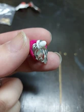 Pendientes con forma de corazón y estrella para niñas, aretes de perlas encantadoras sin orificio de oreja, Clip, 1 par