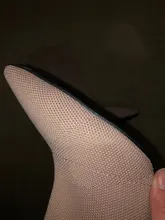 Aphixta-Botas de tacón de hoja de Metal para mujer, Botines de tacón de aguja, de tela elástica, puntiagudas