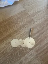 6 unids/set rebanada de acero inoxidable de Metal de corte de disco con 1 Mandril para Dremel herramientas rotativas 16 18 22 25 32mm disco de corte