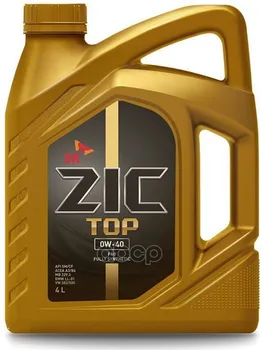 

ZIC ZIC top 0w40 (4L) _ Oil motor.! Sintapi SN/CF, ACEA A3/B3/B4, VW 502.00/505.00, BMW ll-01, MB 229.5