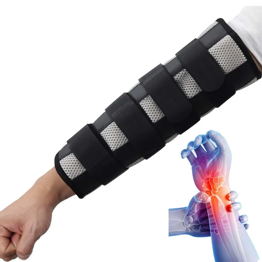 

Adjustable Elbow Fixed Wrist Support Brace Upper Training Tool Posture Corrector Brace Medical Arm Wrist Splint Protector Belt