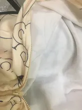 Sudadera con capucha para mujer, de dibujos animados, de oso, primavera y verano, con cremallera, moda coreana, 12345-Lillte