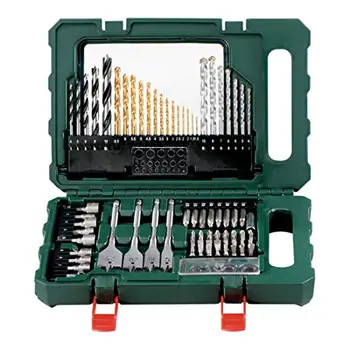 

Metabo 626708000 626708000-tips case, glass keys, stone, wood drill bits Metal, 86 pieces