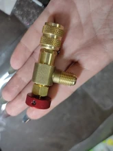 Safety-Valve Refrigerant R410A R22 Liquid Fluoride Air-Conditioning And 1/4-