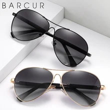 

BARCUR Original Men Sunglasses Polarized Anti Blue Light Protect Men's Sun Glasses Women Pilot UV400 Eyewear