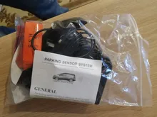 Sistema de detección inteligente Parktronic para coche, pantalla LED, retroiluminación, Radar de aparcamiento, con 4 sensores