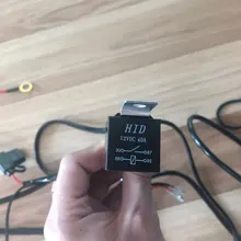 Kit de arnés de cableado para Barra de luz LED de obra, controlador remoto de retransmisión, 180w, 300 vatios, capacidad de carga con interruptor de encendido y apagado de fusible, 12V, 40A