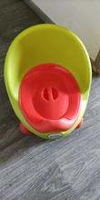 Orinal portátil para bebé, asiento de inodoro, tazón, olla bonita, sartén de entrenamiento de plástico para niño y niña, inodoro con respaldo cómodo