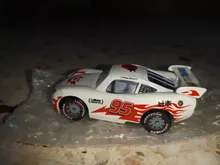Disney Pixar-coches de juguete de alta calidad para niños, modelos de dibujos animados de Pixar Cars TSR Arnold Gearsley Pit Crew, de aleación, regalo de cumpleaños y Navidad