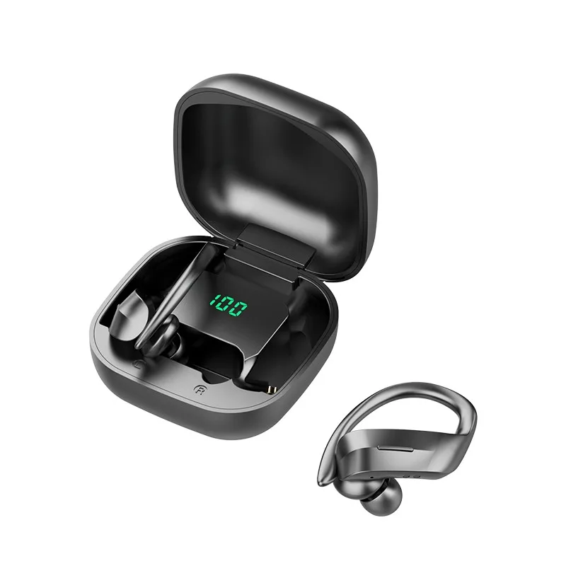 New Wireless Headphones Bluetooth 5 0 Earphone TWS HIFI Mini In ear Sports Running Headset With Mic Support IOS Android Phones