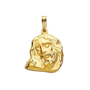 

Head face Christ 18k gold 20mm. [AA2438]