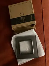 Livolo – Panel de cristal para interruptor de pared. VL-C7-SR-11, Panel de cristal blanco perla de 80mm * 80mm, estándar europeo