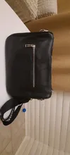 Bolsos cruzados de cuero genuino para mujer, bolso de hombro femenino de marca famosa, correa de hombro ancha a la moda, Bolsa pequeña suave