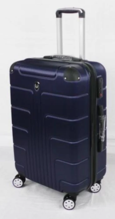 Suitcase plastic feybaul spinner Blue size L |