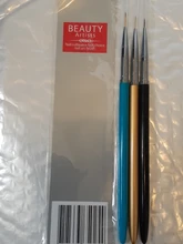 3 unids/set delineador para decoración de uñas pintura bolígrafo 3D consejos de acrílico DIY pinceles para Gel UV dibujo de línea de red manicura herramientas