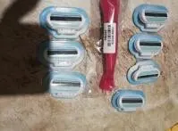 Cuchillas de afeitar de seguridad para belleza, afilador femenino de 3 capas, cuchilla para mujer, cabezal de cuchillas adecuado para Venuse, cuidado facial, 4/8 Uds.