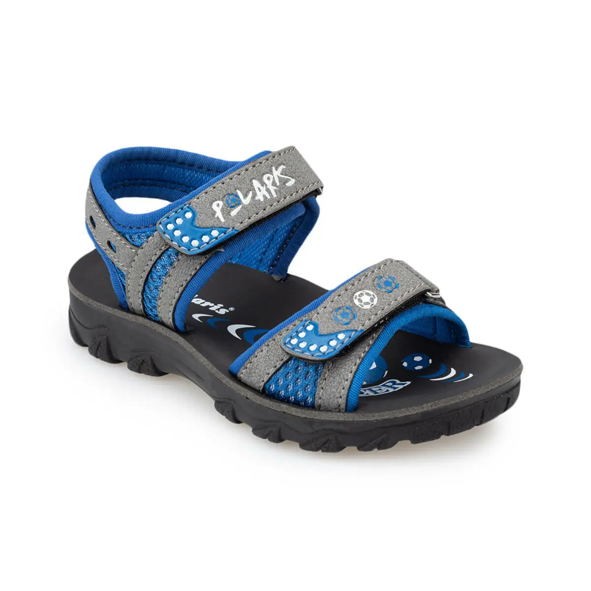 

FLO 91.511432.P Gray Male Child Without Spikes Sandals Polaris