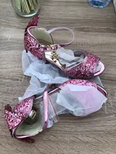 Glitter Sandals Sofia-Shoes Cosplay-Accessories Girls Elsa Princess Kids Children MUABABY