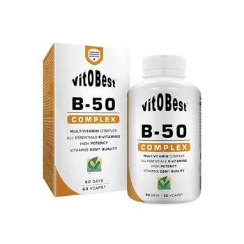 

B-50 Complex - 60 vegetable capsules [vitbest]