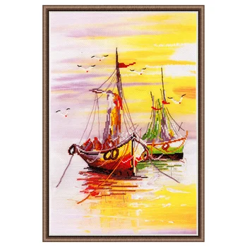 

Rk-013 set for embroidery Aries 'native harbor No. 1 '24 × 36 cm