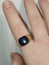 Anillo Vintage para hombre, anillos de esmalte, Punk, clásico, negro, piedras negras de imitación, anillo esmaltado