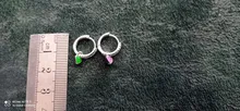 Pendientes de aro de Plata de Ley 925 Huggie para mujer, aretes geométricos de amor, Piercing de circonita, joyería de plata
