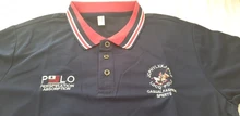 Camiseta de fibra sintética para hombre, polo de manga corta con solapa, informal y ejecutivo, con logotipo bordado, código 8832, novedad de verano