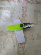 Proleurre-Tijeras de acero inoxidable con forma de Camarón, juego de accesorios de pesca, Sedal plegable, hoja de plomo, cortapelos, aparejos