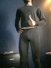 Conjunto de ropa interior térmica para hombre, LICRA para MMA de compresión para gimnasio y trotar, medias de secado rápido, xxxxl