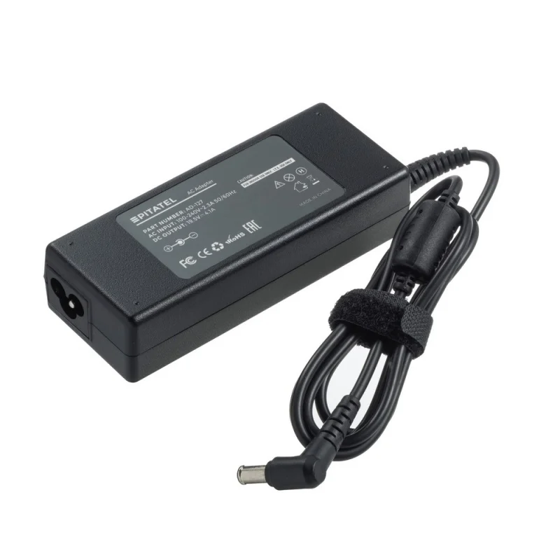 Блок питания Pitatel для ноутбука Sony 19.5V 4.1A 6.5x4.4 1 pin зарядное устройство+ сетевой кабель