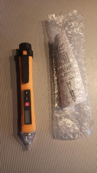 Отзыв о товаре ANENG VC1010 вольтметр цифровой тестер индикатор напряжения тестер напряжения Цифровые датчики напряжения переменногопостоянного тока умная бесконтактная ручка измерительный прибор индикаторная отвёртка вольтметры от пользователя P***z