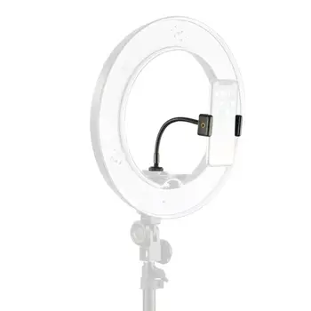 

Neewer Ring Light Soft Tube and Cellphone Holder Set for Ring Light with Standard Cold Shoe, For iPhone X/8 Plus/8/7
