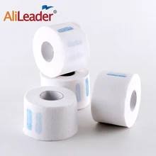 Alileader 1 рулон Профессиональный гофрированный воротник эластичная бумага белый или черный бумажный воротник для парикмахерской