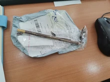 El más nuevo 1PC Barbero borde cabello de rastro pelo barba forma de accesorios con sacapuntas de línea de cabello pluma de corte de pelo de maquillaje