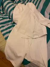 Blazer Leg-Pants Two-Piece-Set TWOTWINSTYLE Long-Sleeve White Wide Casual Women Female