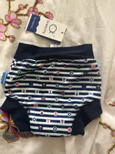 Bebé niños a prueba de fugas de formación pantalones bragas pañales pañal de tela reutilizable pañales lavable de natación de cintura alta Bañadores