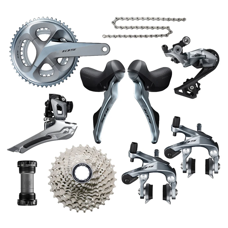 105 R7000 Crankshaft Handlebar 11 speed BRAKE GROUPSET Mtb Mountain
