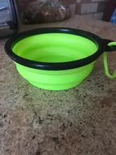 Bol plegable de silicona para perros, cuenco de viaje para perros, Bol de perro plegable portátil para Gato, alimentación de agua y comida, 1 ud.