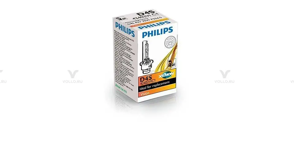 PHILIPS 42402VIC1 Лампа D4S 42V 35W P32d-5