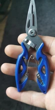 Alicates de pesca MNFT tijera trenzada línea señuelo cortador de gancho removedor etc. herramienta de corte de pescado Uso de pinzas tijeras multifunción