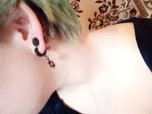 Piercing de círculo redondo para hombres y niñas, pendiente Punk, 4mm/6mm/8mm/10mm, 1 ud.