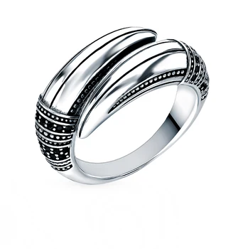 

Silver ring with cubic zirconia sunlight