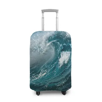

Suitcase Case 3D wave