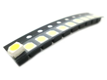 

10 PCs Led SMD 3528 cool white 3.2-3.4V 6000K 0,06W output