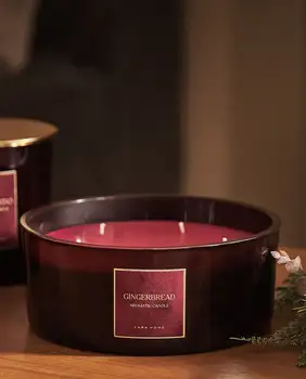

ZARA HOME GINGERBREAD SCENTED CANDLE (900 GR) 100% HERBAL SCENTED CANDLE DECORATIVE FREE SHIPPIN FROM TURKEY